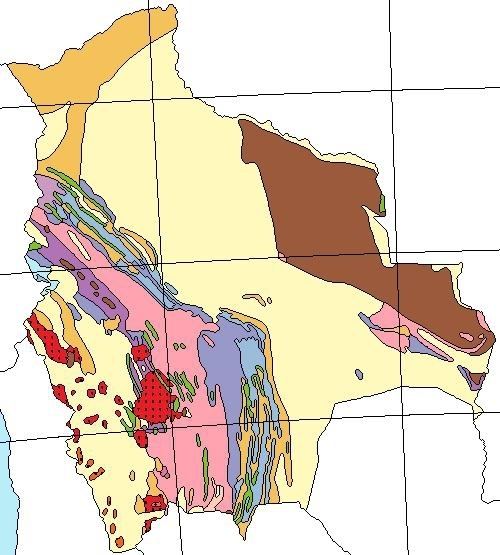 Geology of Bolivia