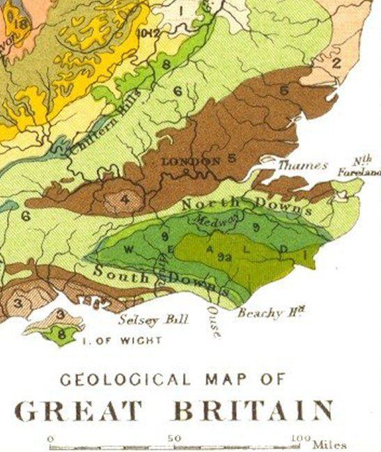 Geology of East Sussex