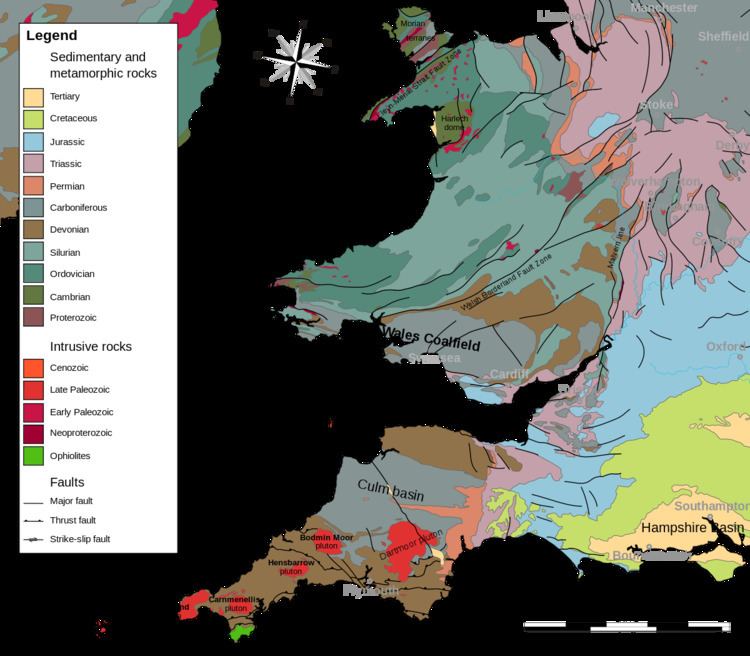Geology of South Wales