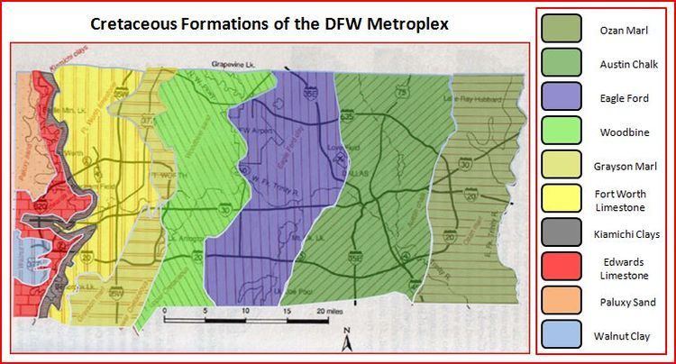Geology of the Dallas–Fort Worth Metroplex
