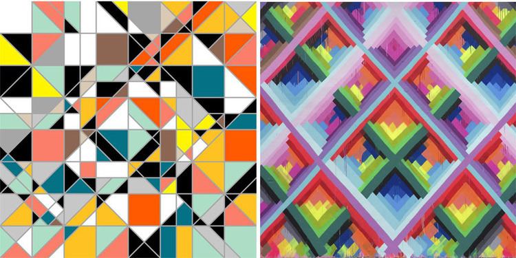Geometric abstraction Geometric Abstract Art Today The Return to the Angular WideWalls