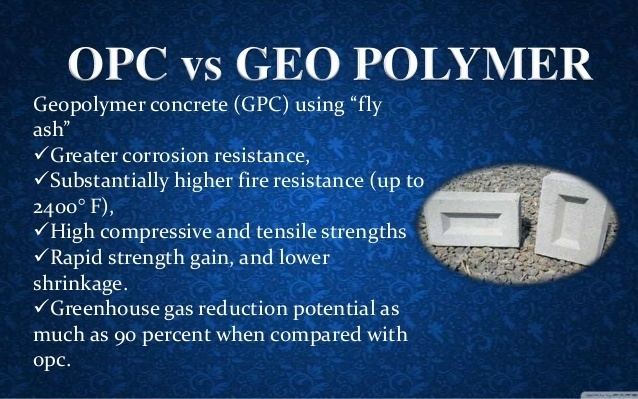 Geopolymer Geopolymer concrete