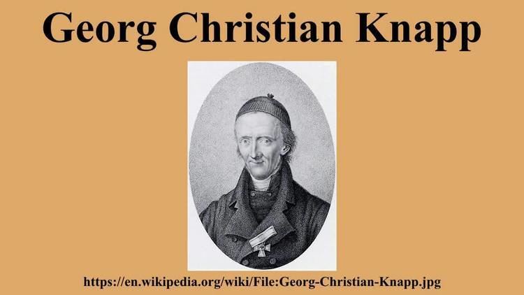Georg Christian Knapp Georg Christian Knapp YouTube