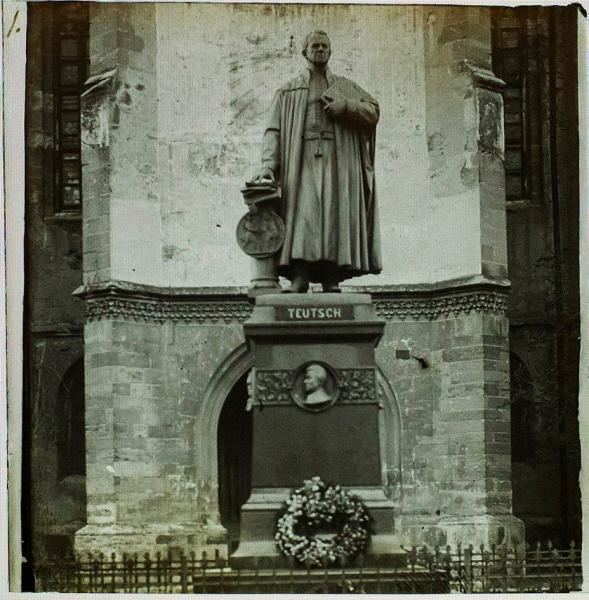 Georg Daniel Teutsch Monument of Bishop Georg Daniel Teutsch Sibiu
