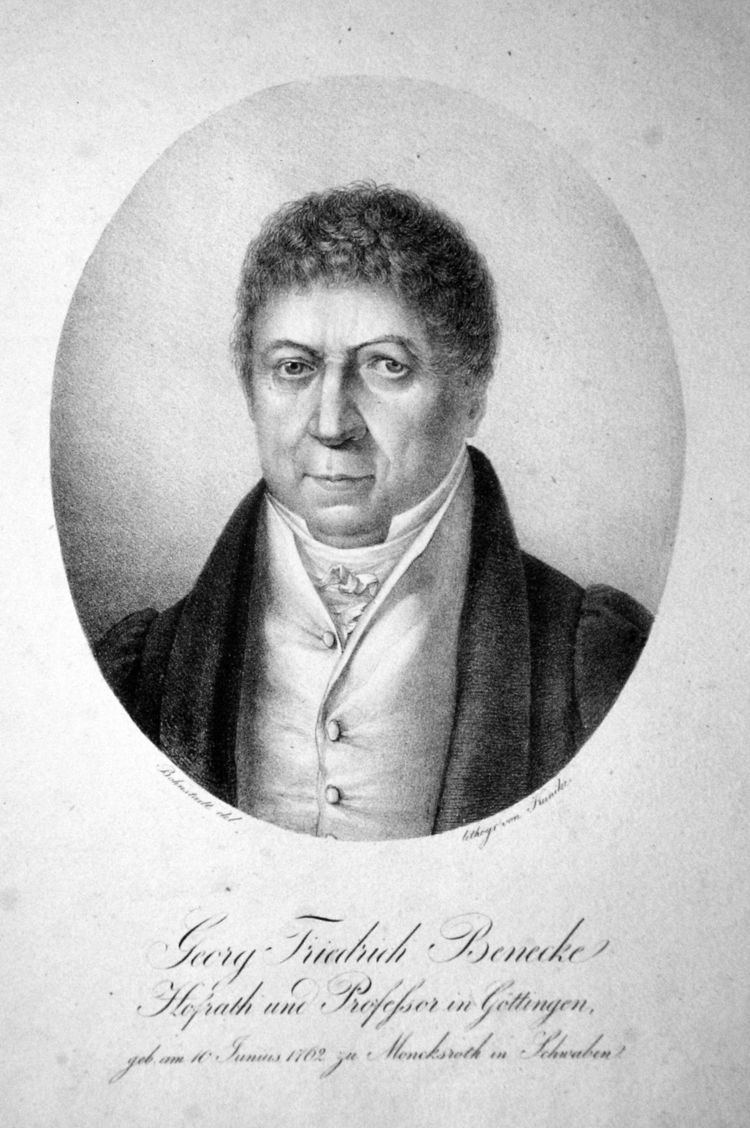 Georg Friedrich Benecke httpsuploadwikimediaorgwikipediacommonsthu