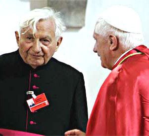 Georg Ratzinger Benedict XVI Ratzinger Gods Rottweiler Benedict XVIs priest