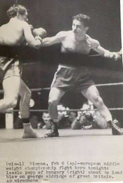 George Aldridge (boxer) Laszlo Papp vs George Aldridge BoxRec