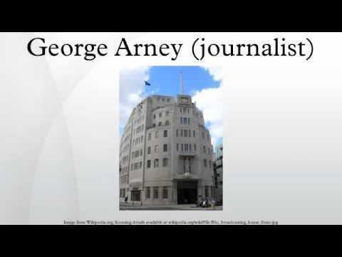 George Arney (journalist) George Arney journalist YouTube