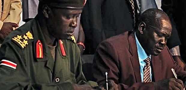 George Athor SPLA signs ceasefire with renegade General Athor The Niles