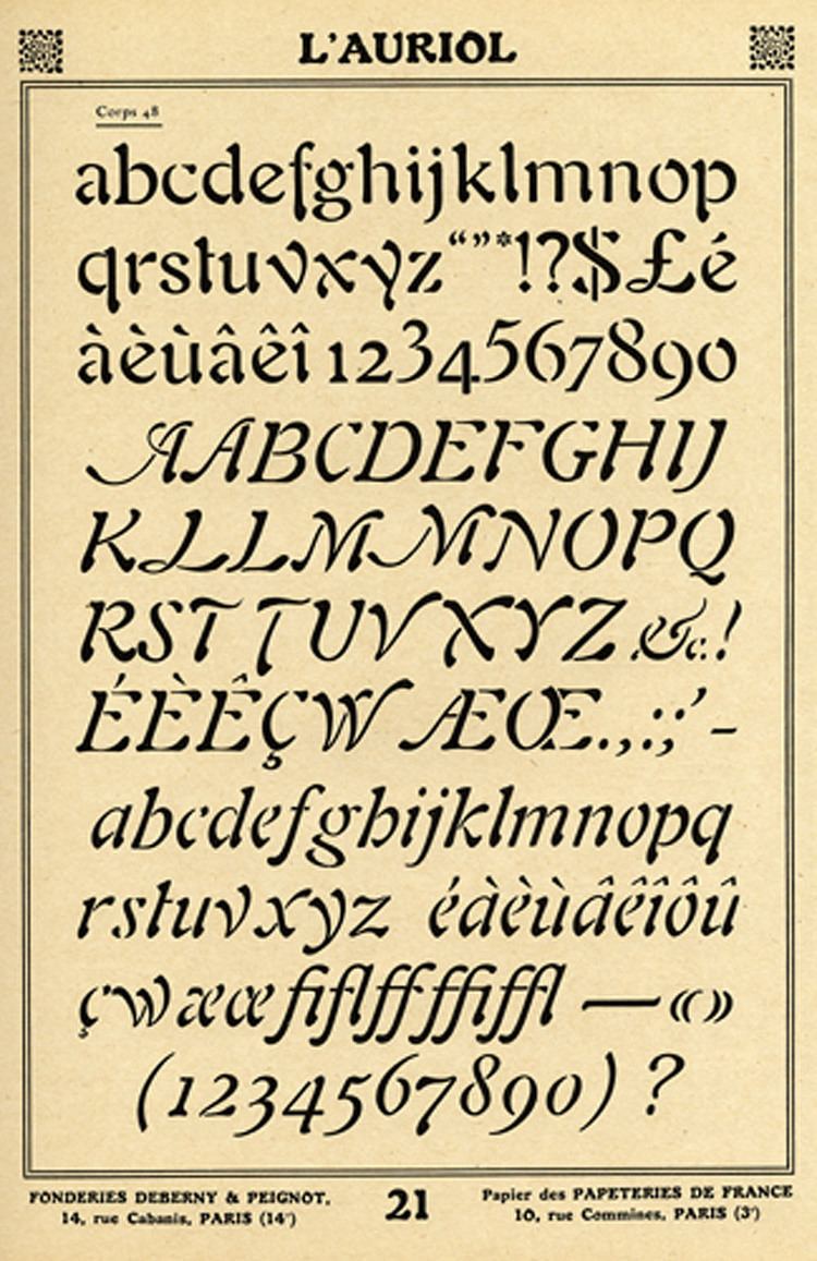 George Auriol Paul Shaw Letter Design The Definitive Dwiggins no 20A