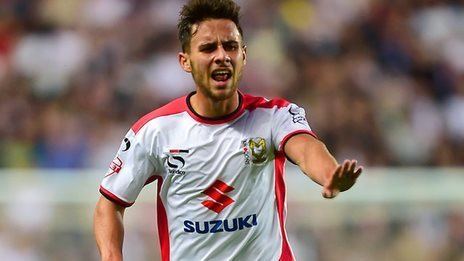 George Baldock BBC Sport George Baldock MK Dons fullback makes loan