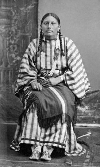 George Bent Magpie Wife of George Bent Southern Cheyenne 1880
