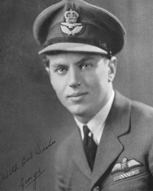 George Beurling smiling in his pilot uniform