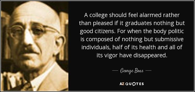 George Boas QUOTES BY GEORGE BOAS AZ Quotes