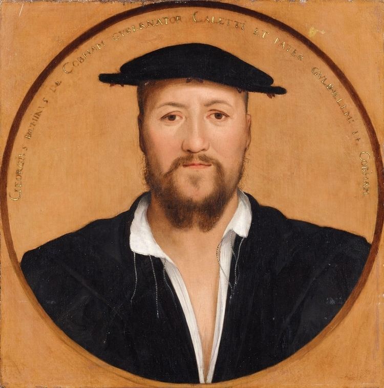 George Brooke, 9th Baron Cobham FileGeorge Brooke 9th Baron Cobham after Hans Holbein the Younger