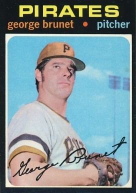 George Brunet 1971 Topps George Brunet 73 Baseball Card Value Price Guide