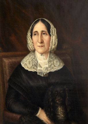George Caunter JaneFrances Woodley Mrs George Caunter d1893 Bradley Manor at
