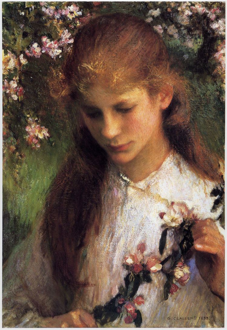 George Clausen George Clausen Apple Blossom photo page everystockphoto