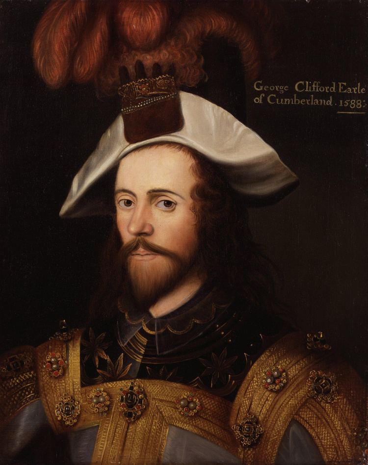 George Clifford, 3rd Earl of Cumberland httpsuploadwikimediaorgwikipediacommons22