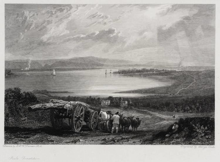 George Cooke (engraver) Poole Dorsetshire engraved by George Cooke after Joseph Mallord