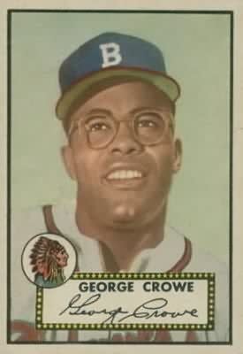 George Crowe George Crowe 89 former Negro League player and major league All