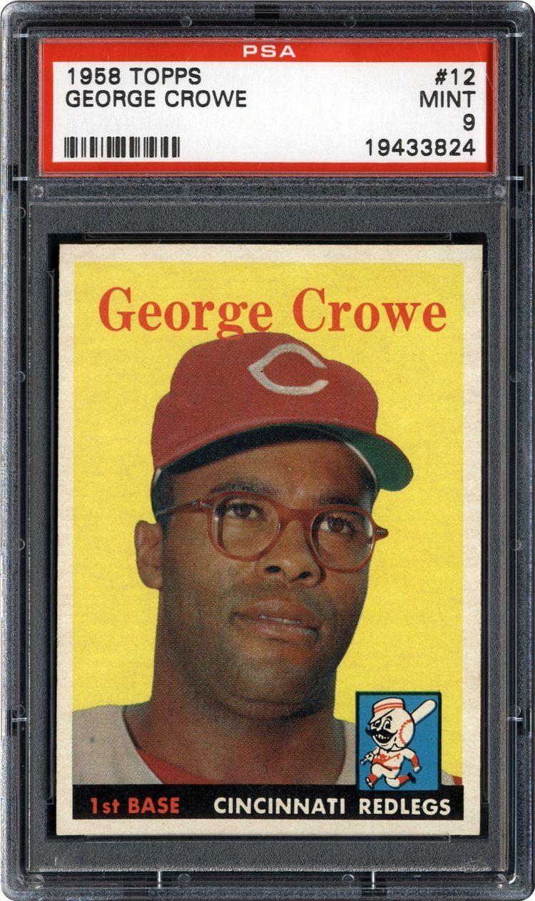 George Crowe 1958 Topps George Crowe PSA CardFacts