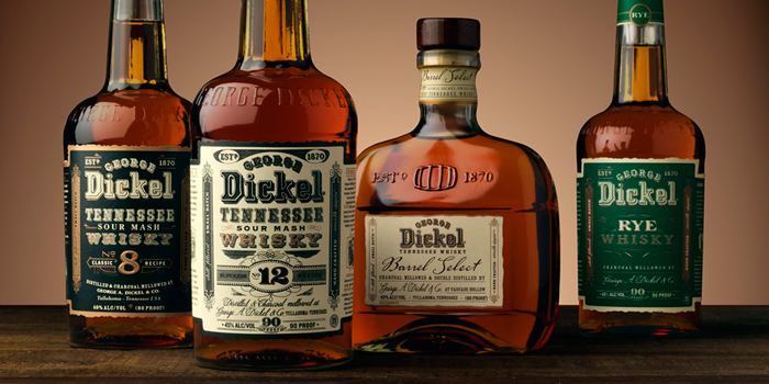 George Dickel George Dickel Tennessee Whisky The Dieline Branding amp Packaging