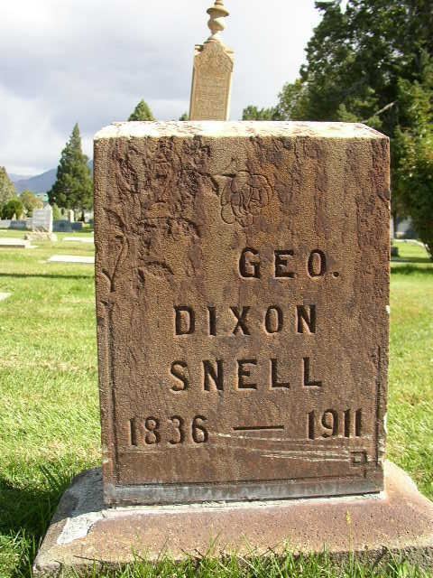 George Dixon Snell George Dixon Snell 1836 1911 Find A Grave Memorial