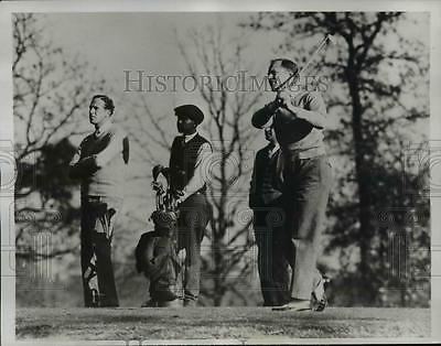 George Dunlap (golfer) 1934 Press Photo George Dunlap Jr In St Valentines Golf Pinehurst Nc