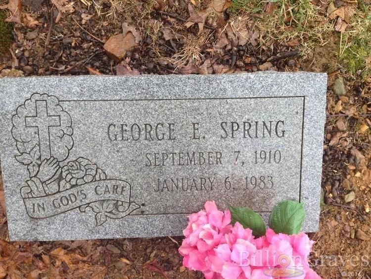 George E. Spring Grave Site of George E Spring 19101983 BillionGraves