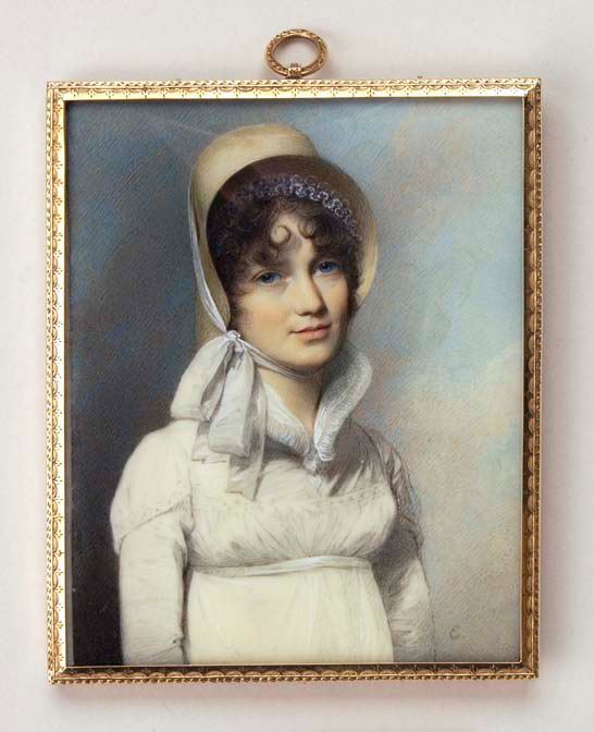George Engleheart George Engleheart Portrait of a Young Lady AGO Art