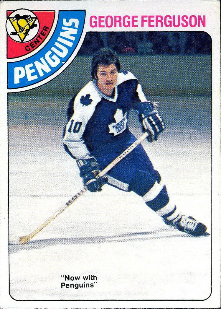 George Ferguson (ice hockey) George Ferguson Players cards since 1978 1983 penguinshockey