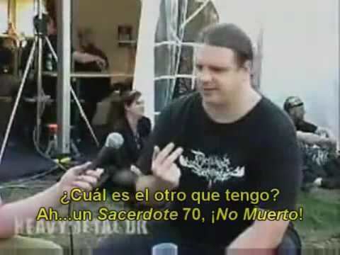 George Fisher (musician) WoW George Corpsegrinder Fisher Subttulado YouTube