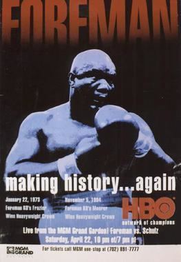 George Foreman vs. Axel Schulz