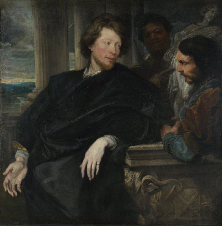 George Gage (diplomat) Anthony van Dyck Portrait of George Gage with Two Attendants