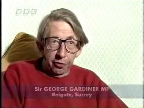 George Gardiner (politician) George Gardiner defects BBC YouTube