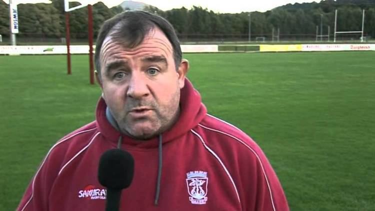 George Graham (rugby) GEORGE GRAHAM GALA HEAD COACH INTERVIEW RE PRO PLAYERS IN CLUB