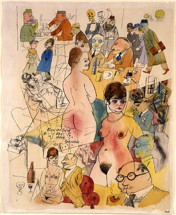 George Grosz It39s Nice That Art Superb satires of 1920s Berlin from