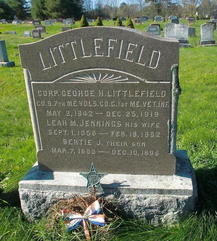 George H. Littlefield George H Littlefield 1842 1919 Find A Grave Memorial
