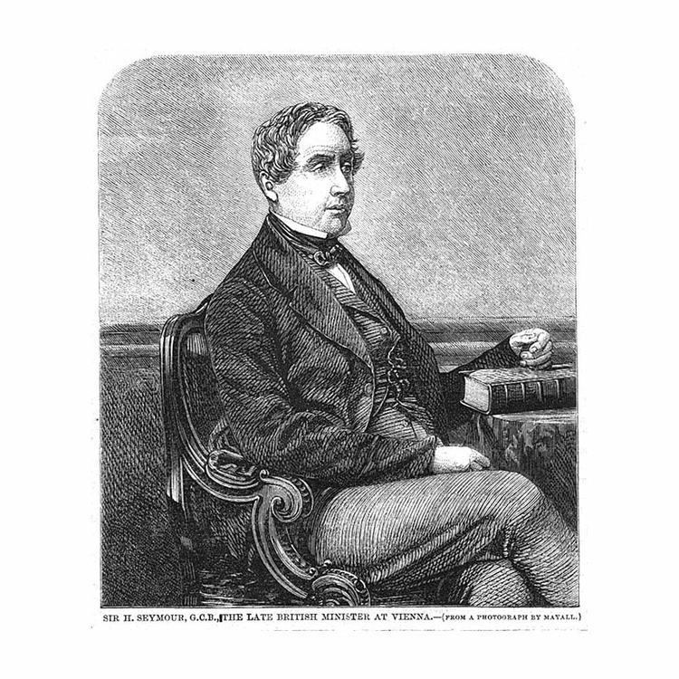 George Hamilton Seymour SIR GEORGE HAMILTON SEYMOUR British Minister at Vienna Antique