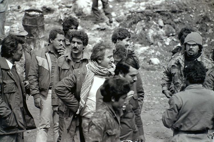 George Hawi Diab Alkarssifi George Hawi visiting a Communist Militia