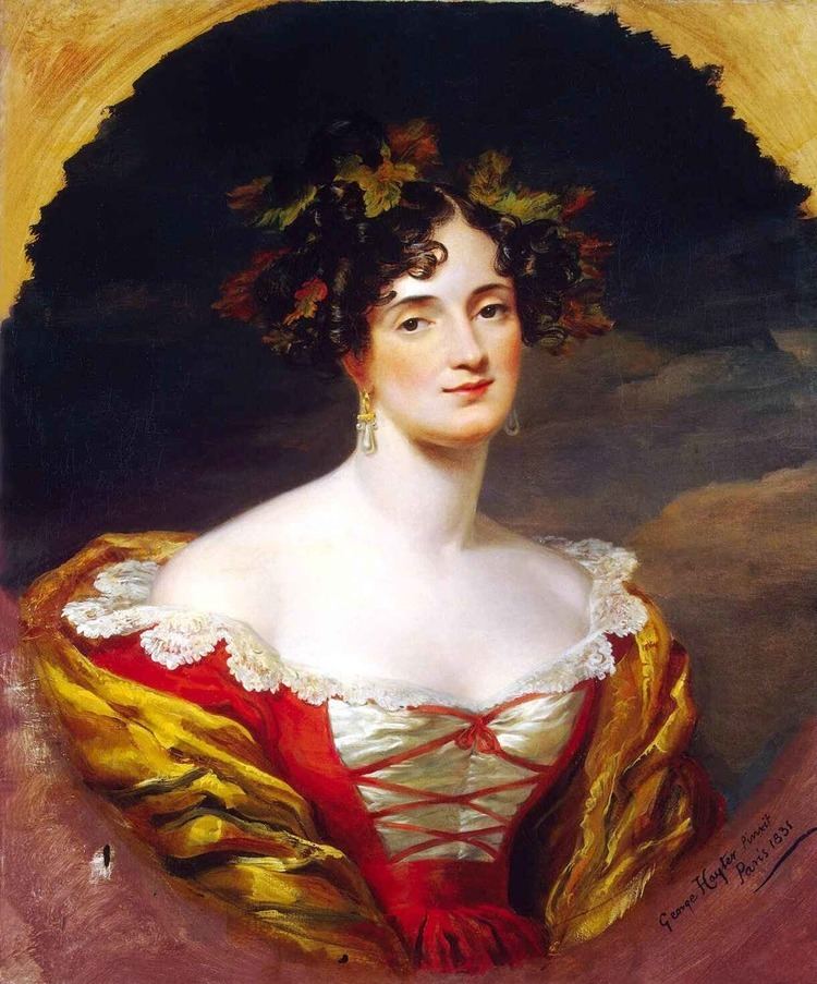George Hayter 1831 Sofia Kiselyova Potocki by Sir George Hayter