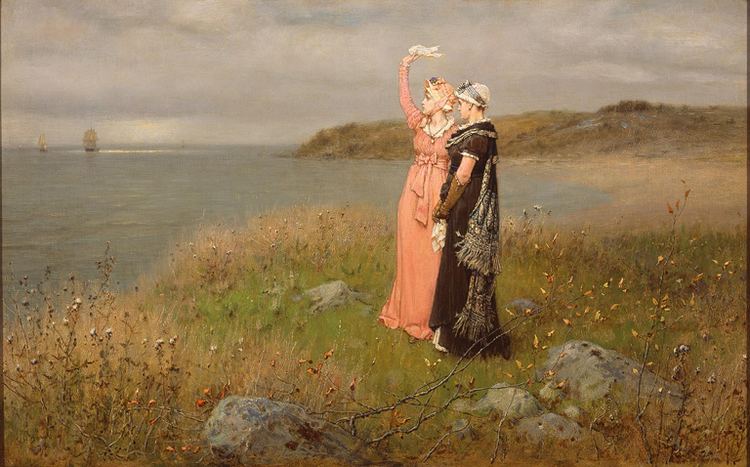 George Henry Boughton The Two Farewells Milwaukee Art Museum