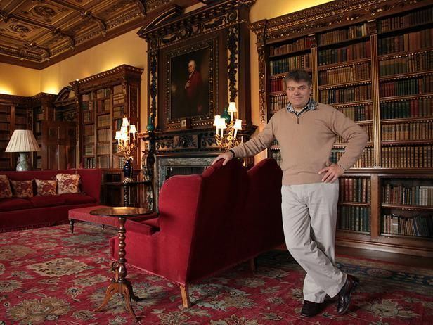 George Herbert, 8th Earl of Carnarvon Castles on Camera HGTV Visits the Real quotDownton Abbey