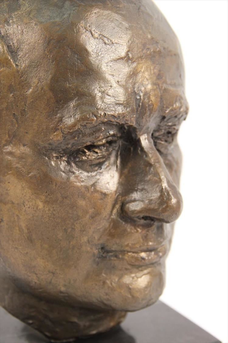 George Jaffin iGavel Auctions Bronze Bust Erna Weill Bust of George Jaffin