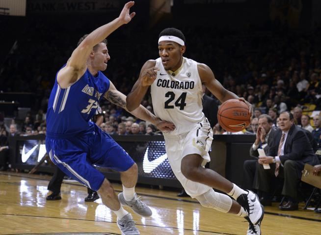 George King (basketball) CU mens basketball George King claiming scoring crown for Buffs