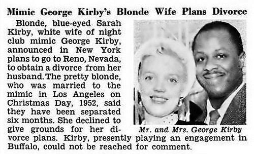 George Kirby Comedian George Kirbys Wife Plans Divorce Jet Magazine Flickr