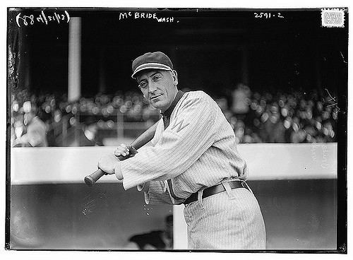 George McBride George McBride Washington AL baseball LOC Bain News Flickr