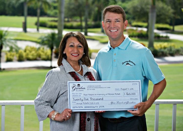 George McNeill PGAs George McNeill Donates Aced HoleInOne Proceeds to Hope