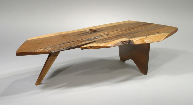 George Nakashima SLABICOFFEETABLE1956jpg